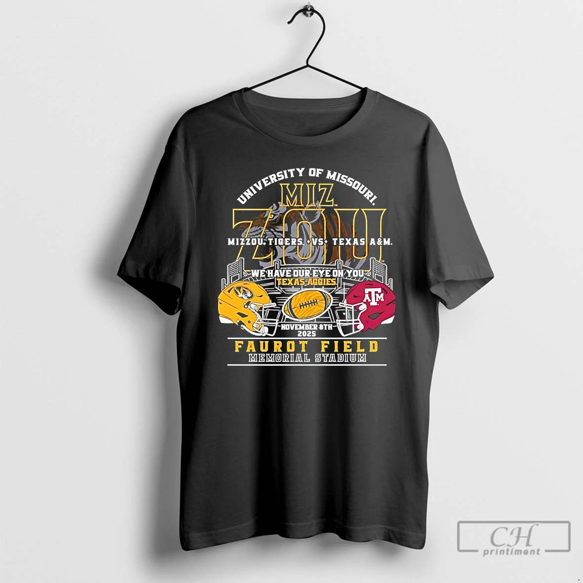 Premium Mizzou Tigers Vs Texas Am We Have Our Eye On You Faurot Field 2025