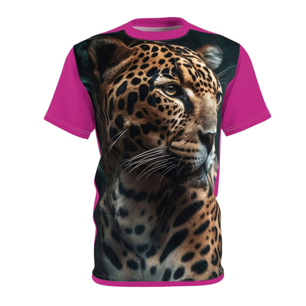 Leopard Edition Trendy Animal Print Shirt I Love Hunza |  | Pink Color