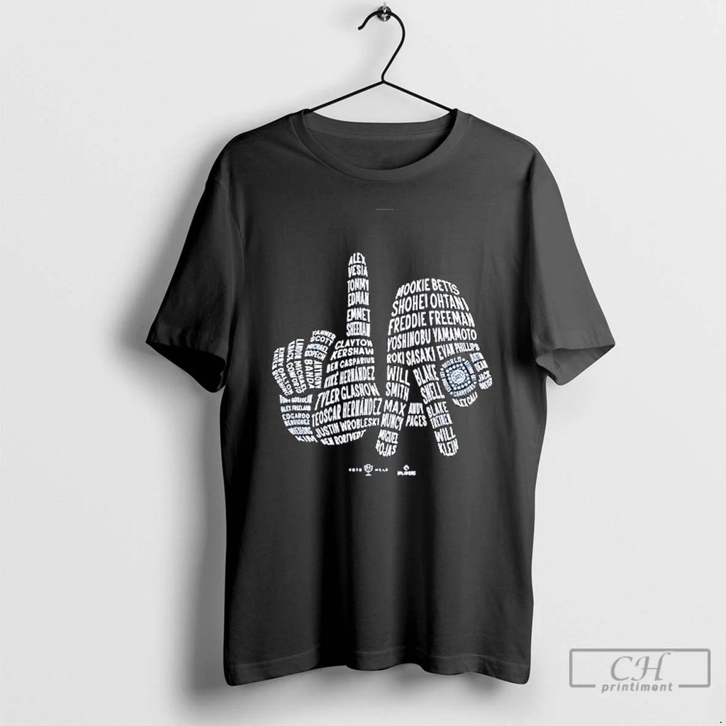 Classic Los Angeles Dodgers La 2025 Champs T Shirts