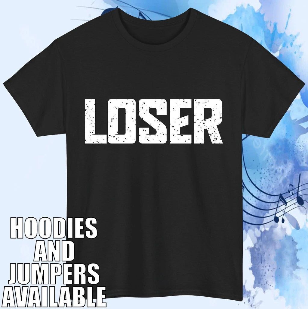 LOSER Music Band Graphic T‑Shirt – Distressed Vintage Style Fan Unisex Tee Top