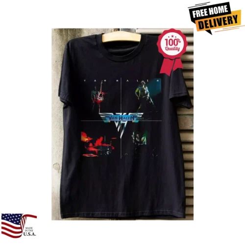Van Halen 1984 Album T-Shirt, Unisex Cotton Rock Band Tee, Music Fan Gift S-5XL