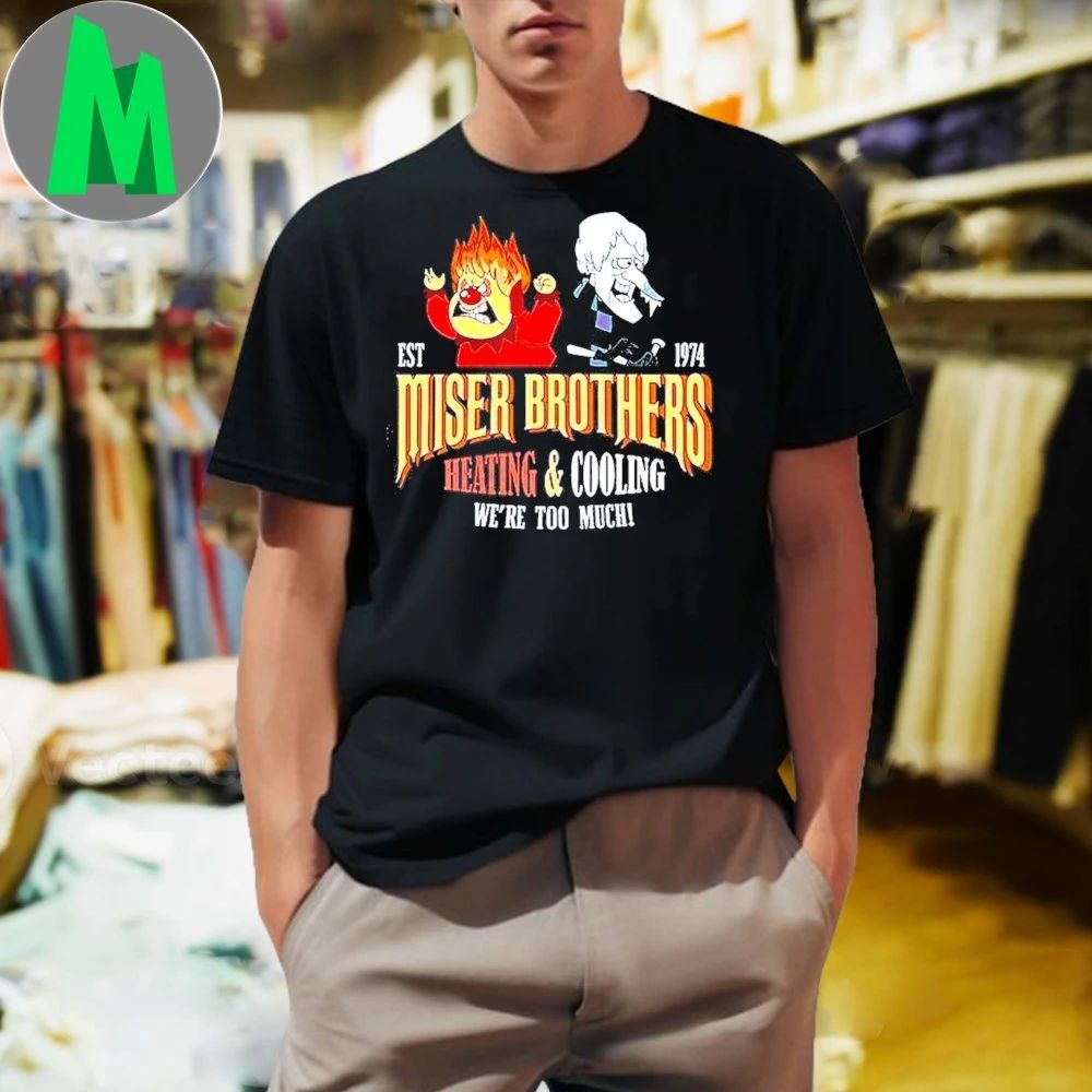 Miser Brothers Heating and Cooling Christmas Shirt
