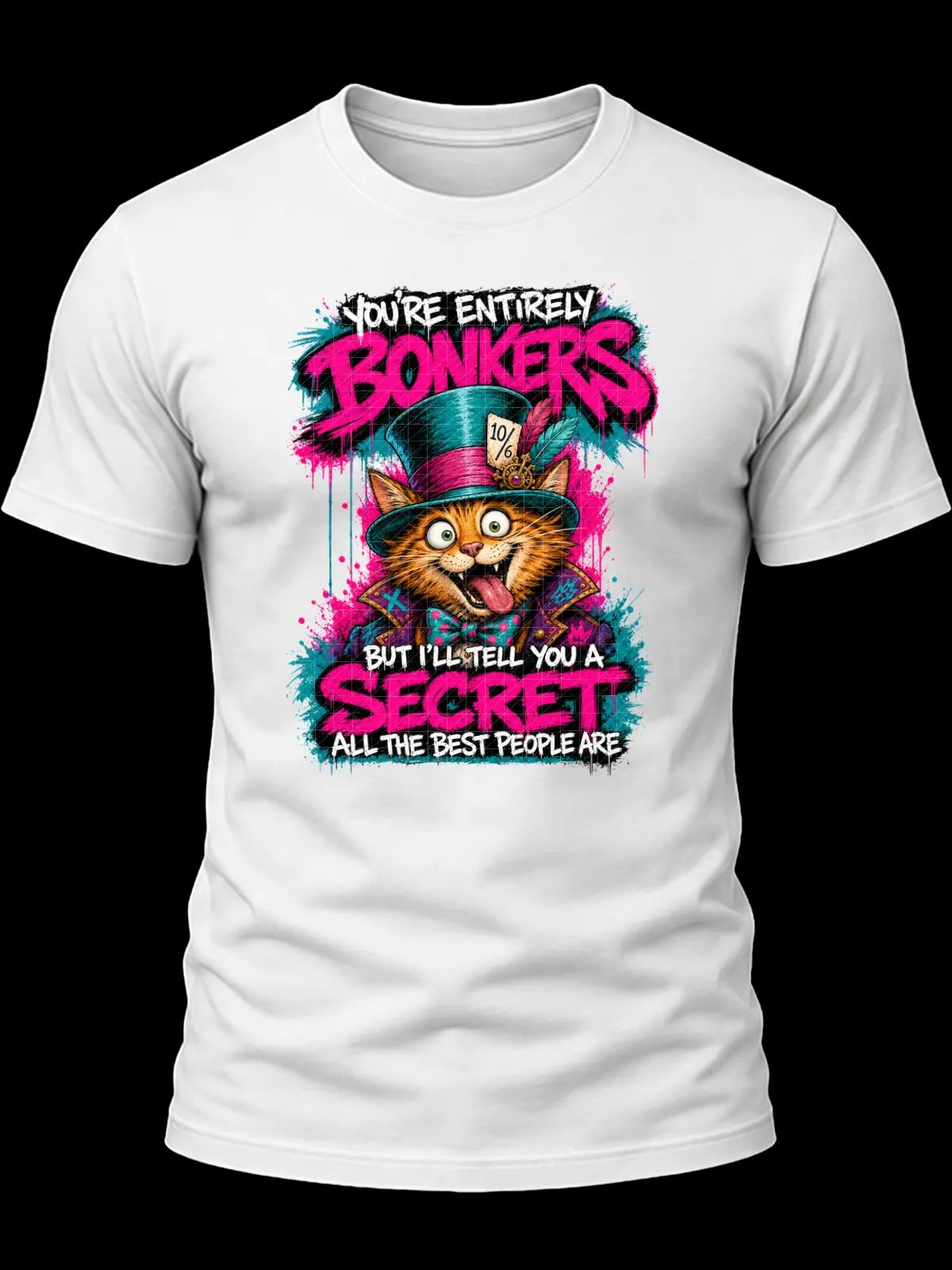 You’re Entirely Bonkers Orange Tabby Cat Shirt