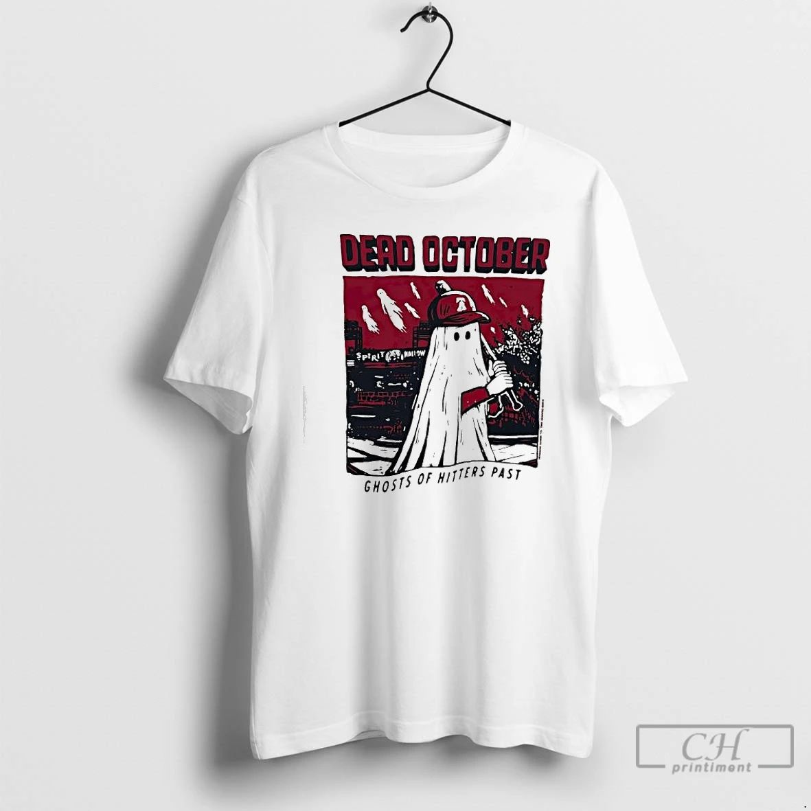 Premium Dead October Ghosts Of Hitters Past Philadelphia Baseball T Shirts