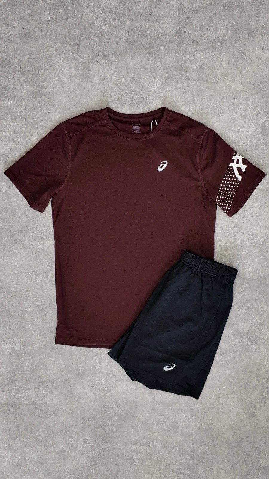 Asics Icon T-shirt Maroon