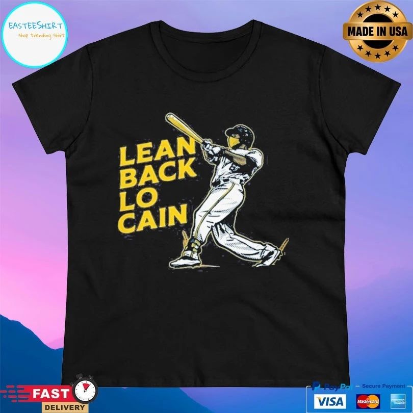 Lean Back Lo Cain Baseball T-shirt