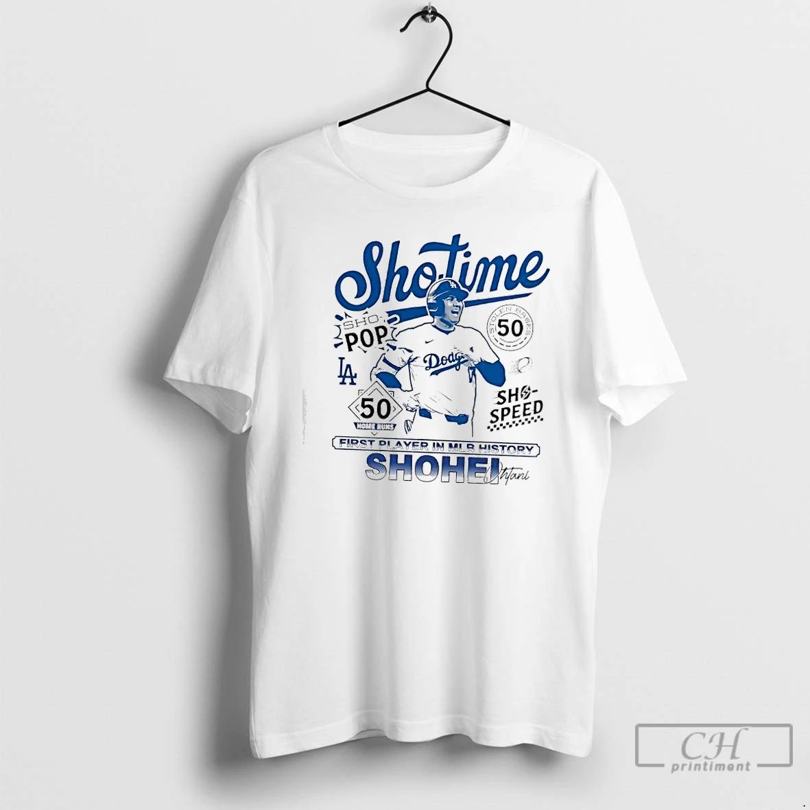 Premium Sho Time Sho Speed Shohei Ohtani Dodgers Baseball T Shirts