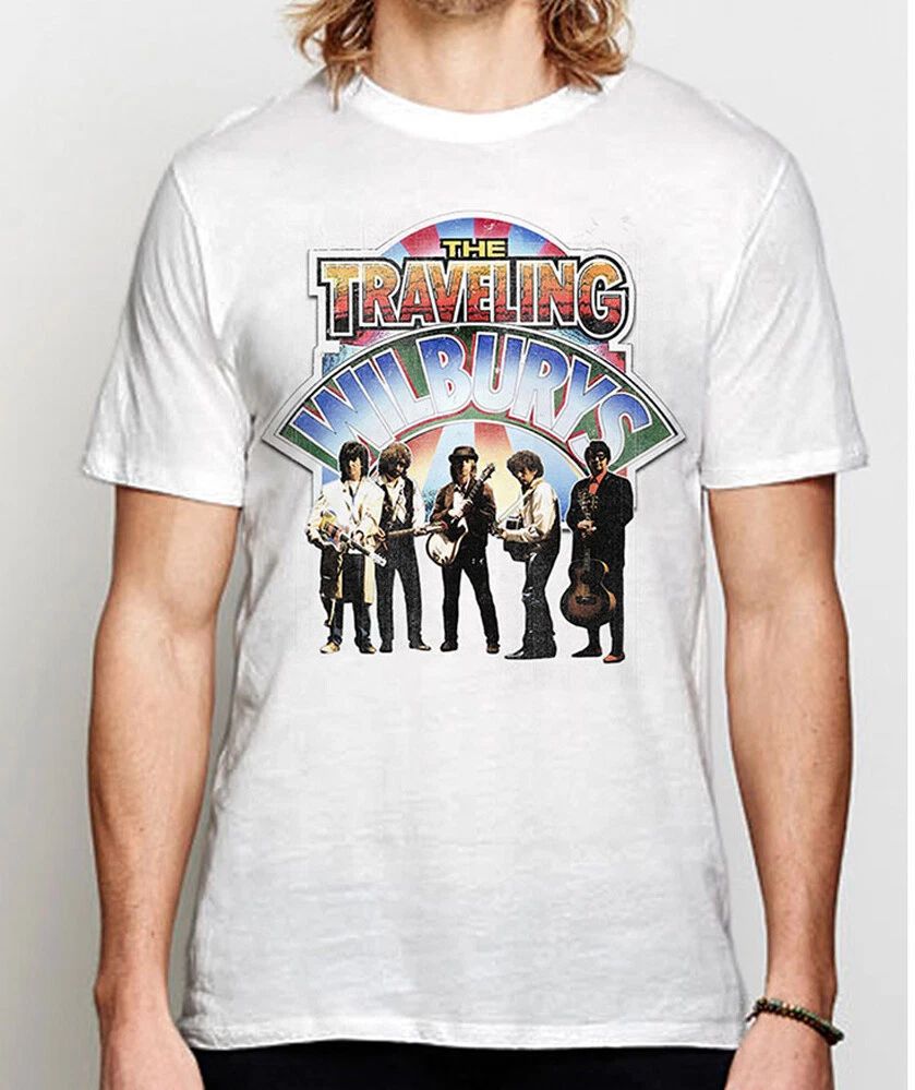 Traveling Wilburys - Band Photo - White t-shirt