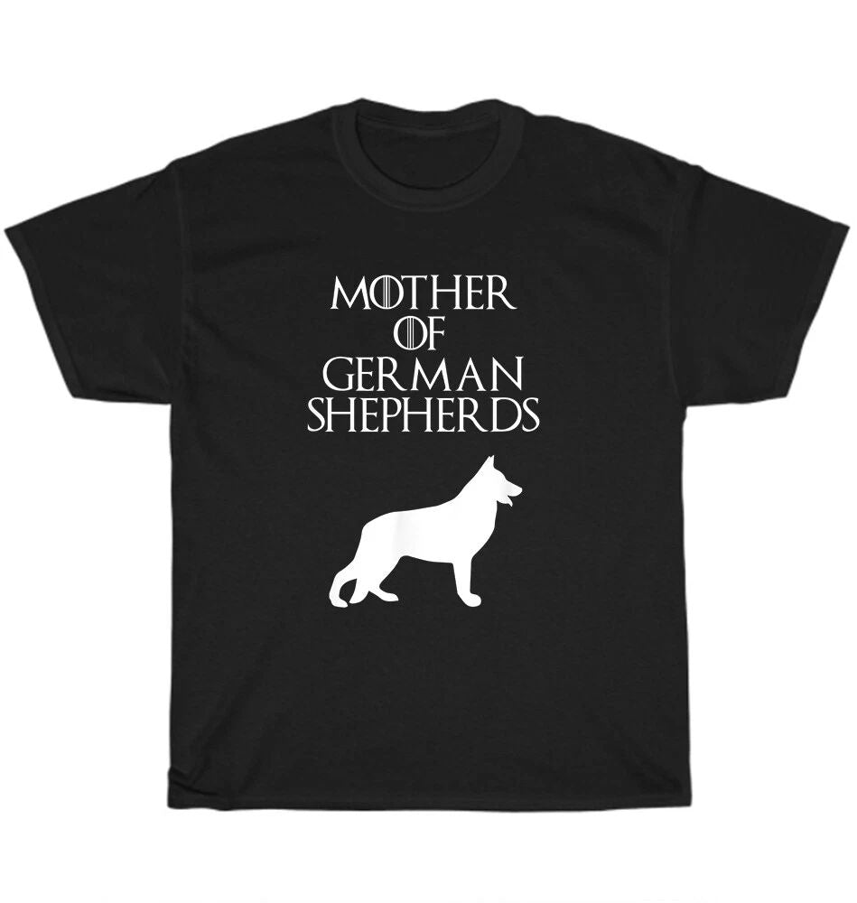 Mother Of German Shepherds Dog Pet Puppy Animal Lover T-Shirt Mom Unisex Gift