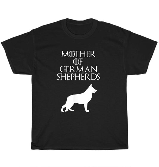 Mother Of German Shepherds Dog Pet Puppy Animal Lover T-Shirt Mom Unisex Gift