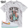 Shirt To Match Air Force 1 Low NY vs. NY Unisex Tee Sneaker Shirt New York Shirt