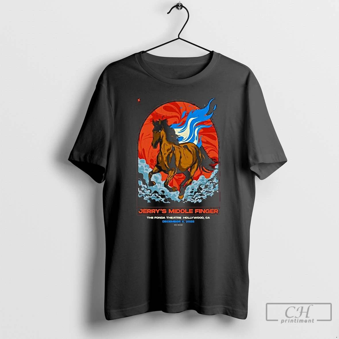 Classic Jerrys Middle Finger Hollywood December 6 2025 Long Sleve T Shirts