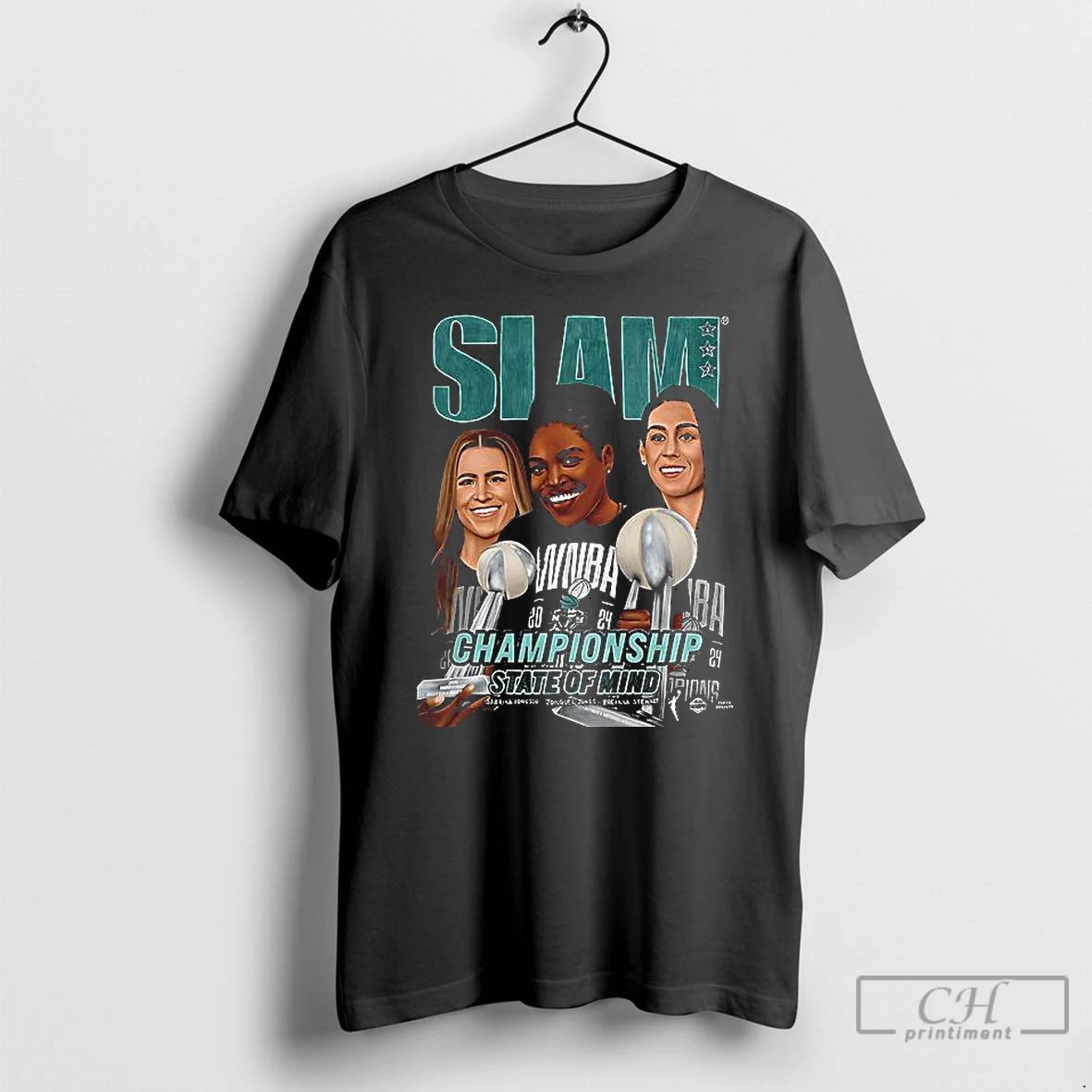 Classic Slam 2024 Wnba Championship State Of Mind T Shirts