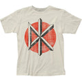 Dead Kennedys Distressed Logo Mens T Shirt Rock Music Classic Band Vintage White
