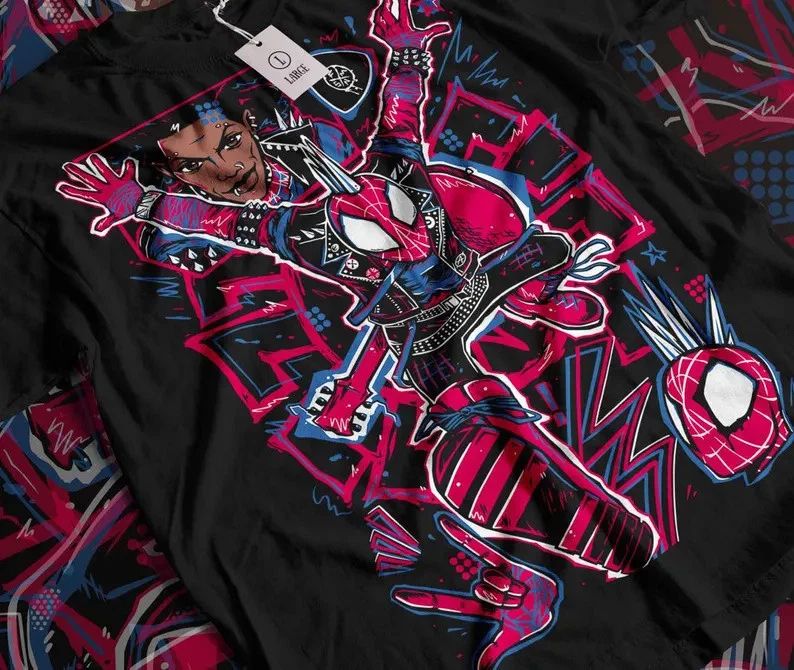 Clash Of Super Heroes Half Portraits Anime Unisex T-Shirt