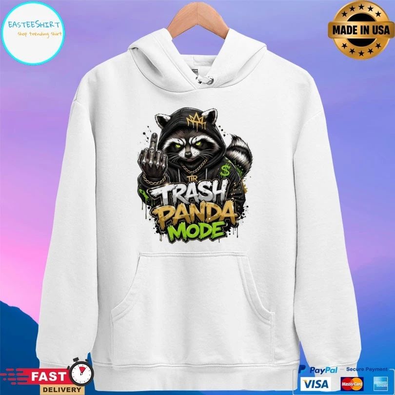 Raccoon Trash Panda Mode T-shirt