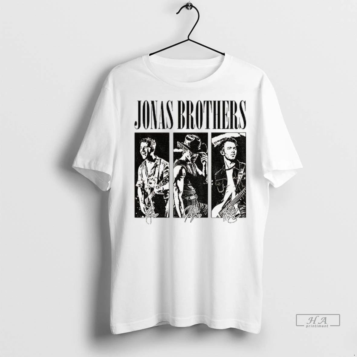 Officials Trendy Vintage Jonas Brothers 90s Boy Band Signature Shirt Sweater