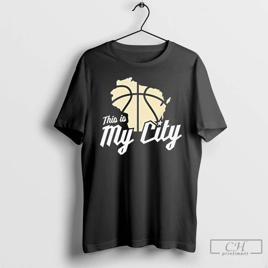 Classic Milwaukee Bucks This Is My City T Shirts