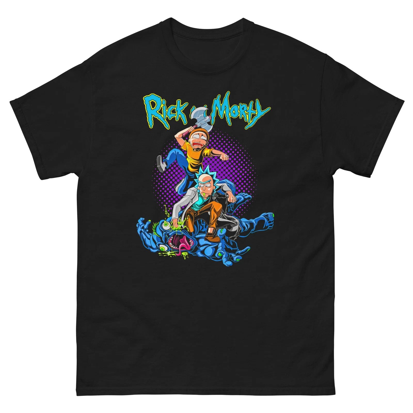 ADULT CARTOON VINTAGE CARTOON SCI FI CARTOON SCI-FI Men's classic tee