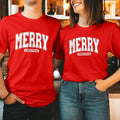 MERRY CHRISTMAS Shirt Retro Simple Holiday Tee Retro Xmas Sweatshirt Hoodie 5283