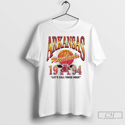 Premium Arkansas Razorbacks 1994 Lets Call Those Hogs T Shirts