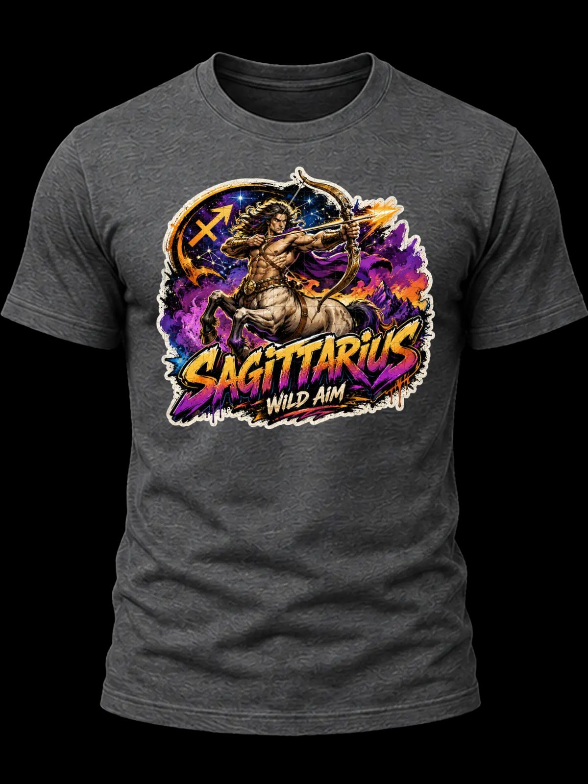 Sagittarius Wild Aim Zodiac Shirt