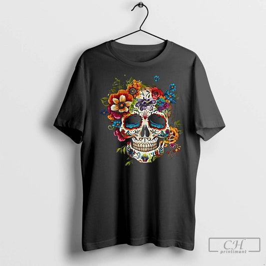 Classic Day Of The Dead Sugar Skull Dia De Los Muertos