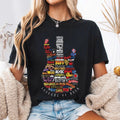 Legends of Rock T-shirt_ Vintage Guitar Graphic Tee for Music Lovers