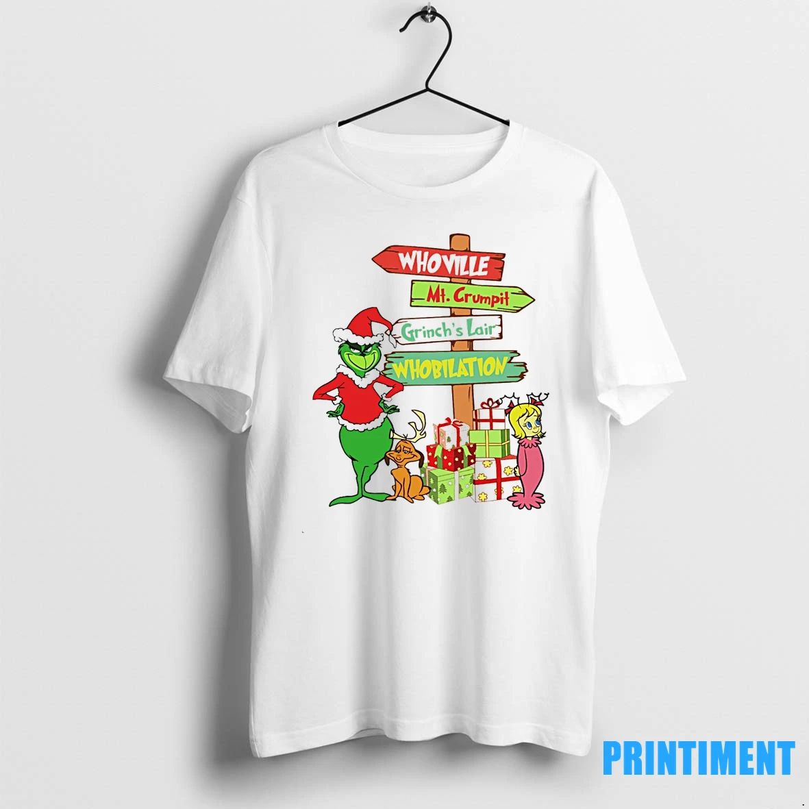 Grinch Whoville Mt Crumpit Grinchs Lair Whobilation Christmas Tshirts Sweater