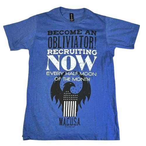 Loot Crate Fantastic Beasts Become Obliviator Shirt | Size: Small | Color: Blue