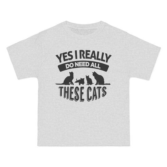 Copy of Cat Lover's Tee: Yes, I Really Do Need All These Cats Extended sizes