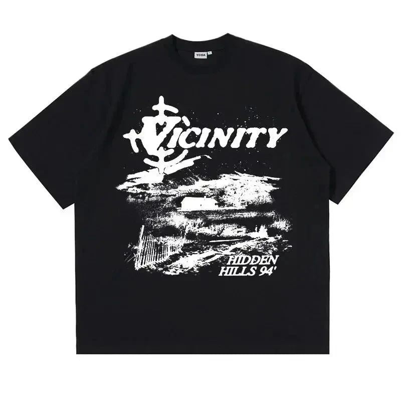 Aesthetic 'Vicinity Hidden Hills' Graphic T-Shirt | Premium 100% Cotton