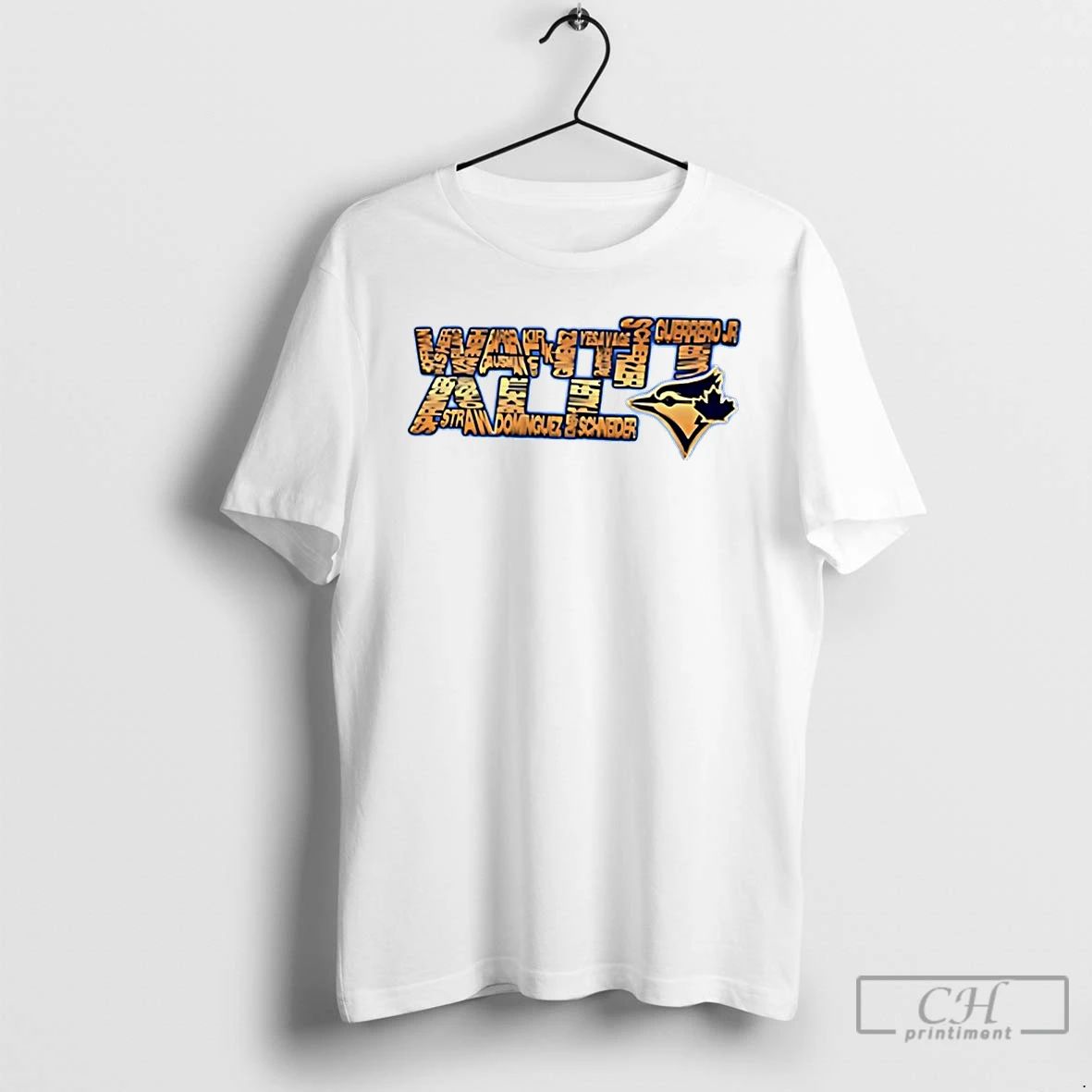 Classic Toronto Blue Jays Want It All Team Skyline T Shirts