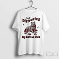 Premium Easily Distracted By Cats And Dice Dungeons And Dragons T Shirts