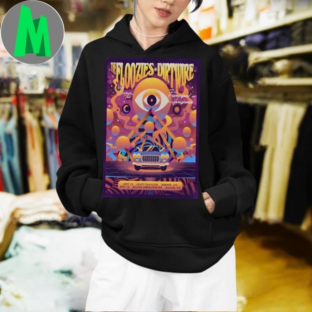 The Floozies Dirtwire September 12-13 2025 Denver CO And Dillon CO Poster Shirt