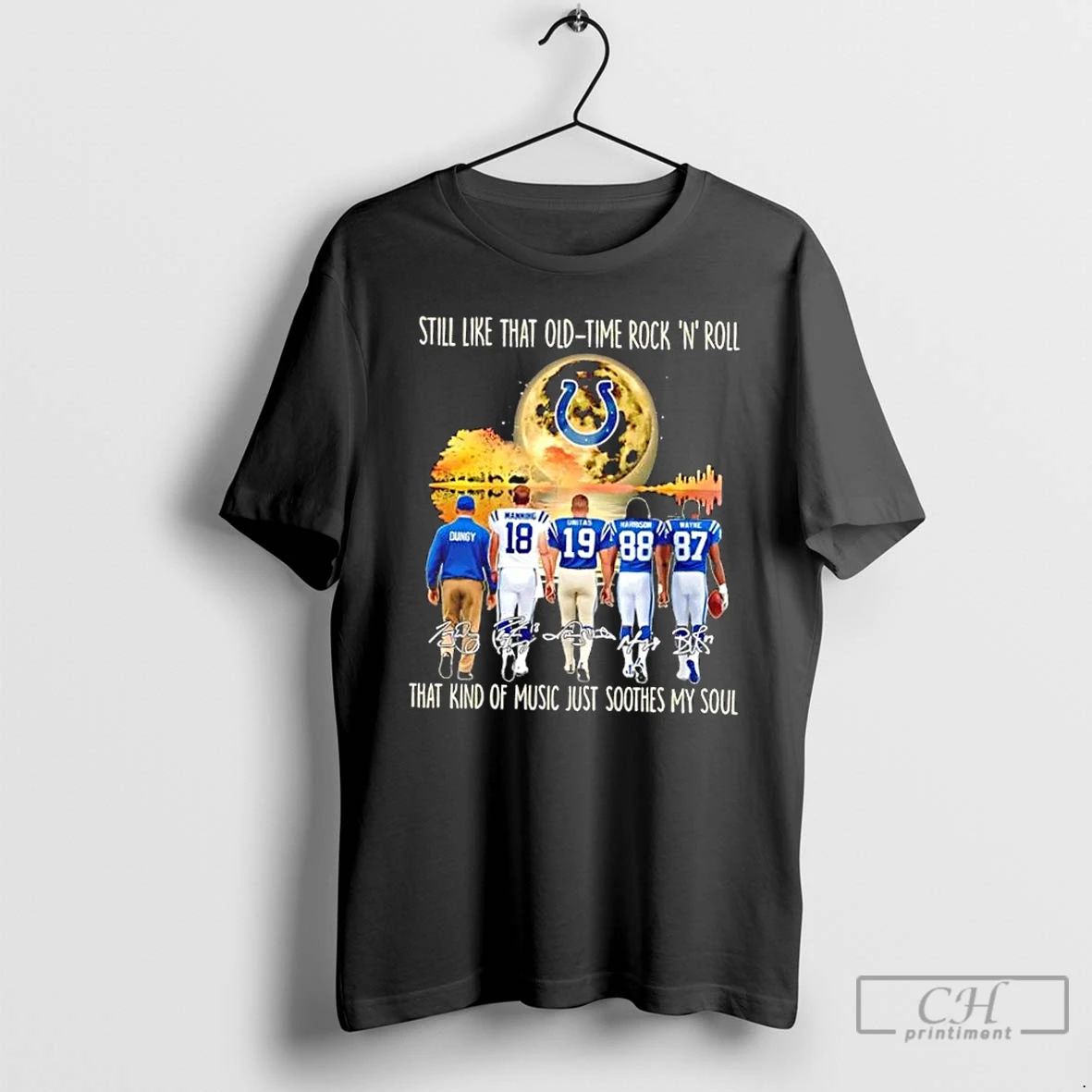 Classic Indianapolis Colts Manning And Legends Still Like That Old Tome Rock N Roll That