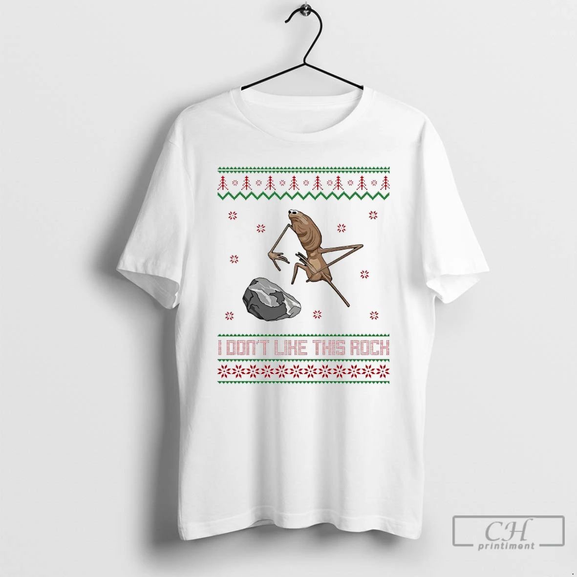 Classic Marcus I Dont Like This Rock Christmas Ugly T Shirts