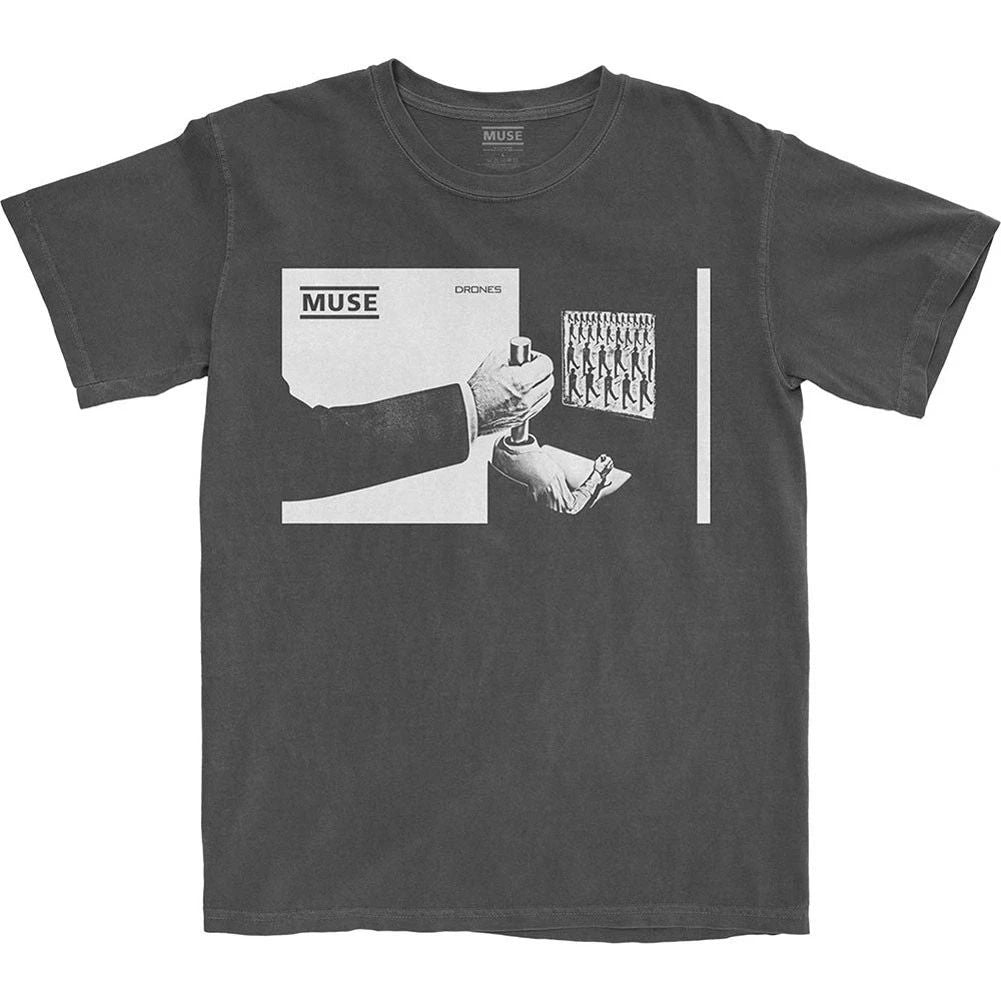 Men's Muse Shifting Slim Fit T-shirt XX-Large Charcoal