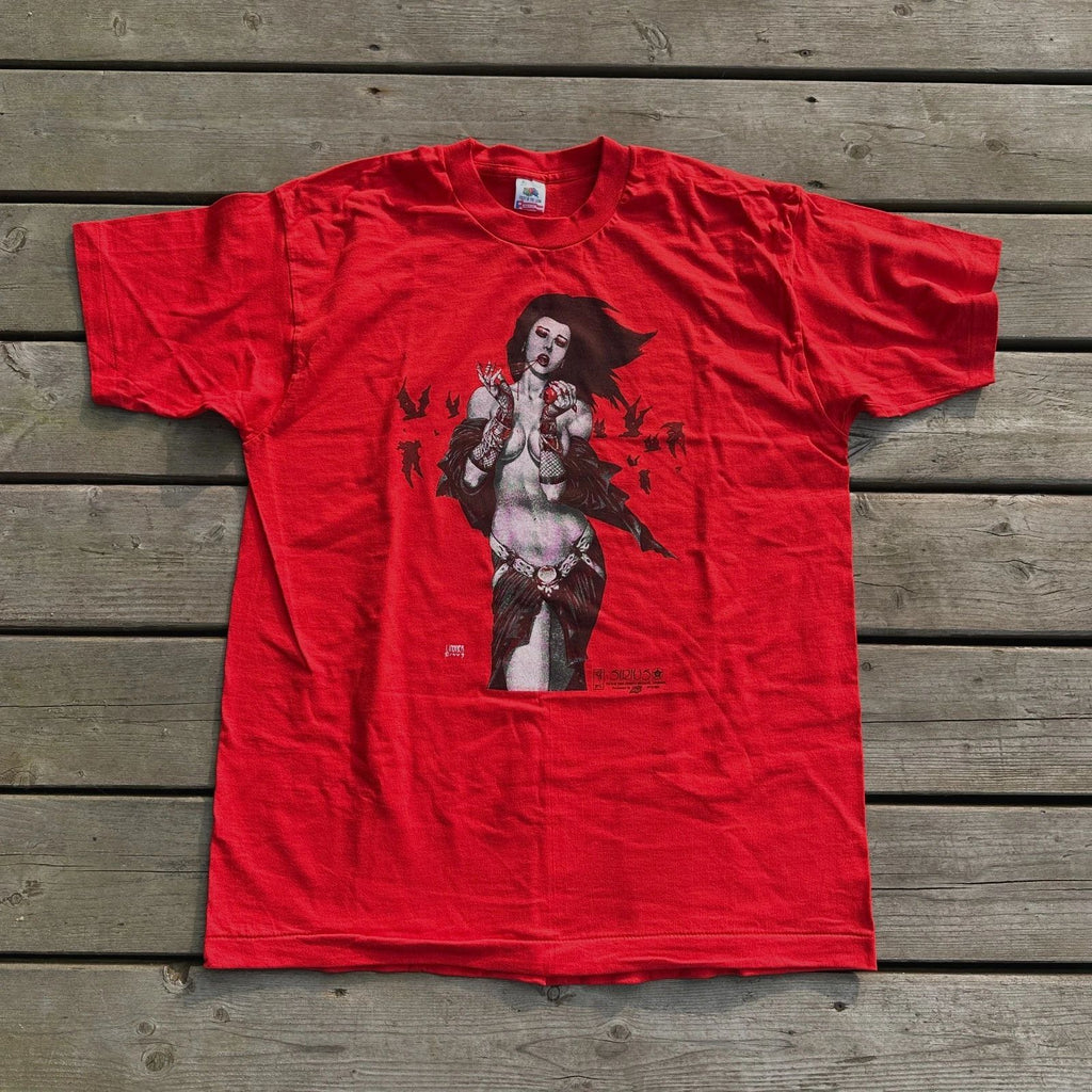 deadstock 1994 Dark Fantasies by Joseph Michael Linsner vintage tshirt rare