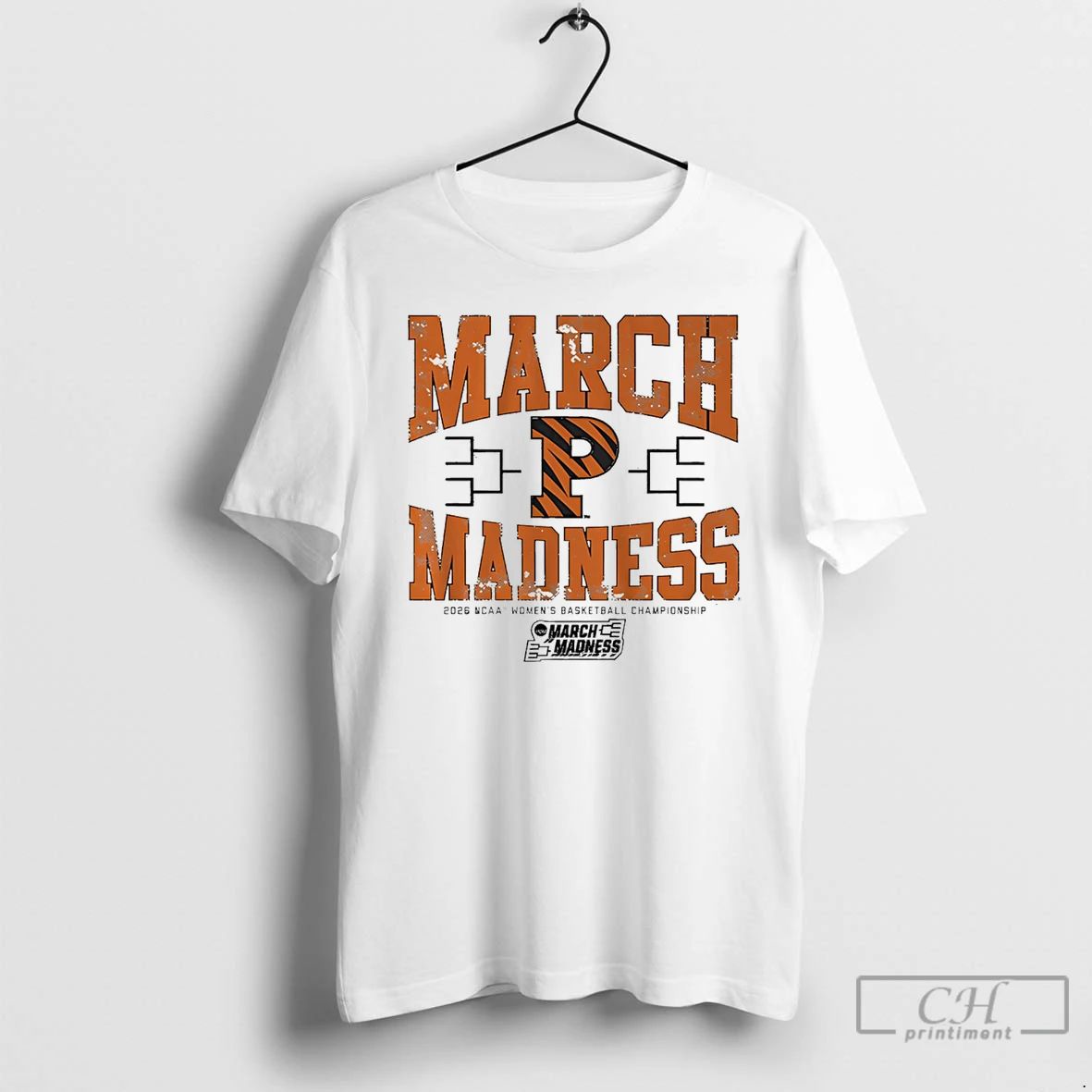 Classic Princeton Tigers Wbb 2026 March Madness Logo