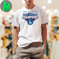 Los angeles world champions Los Angeles Dodgers Logo T-Shirt