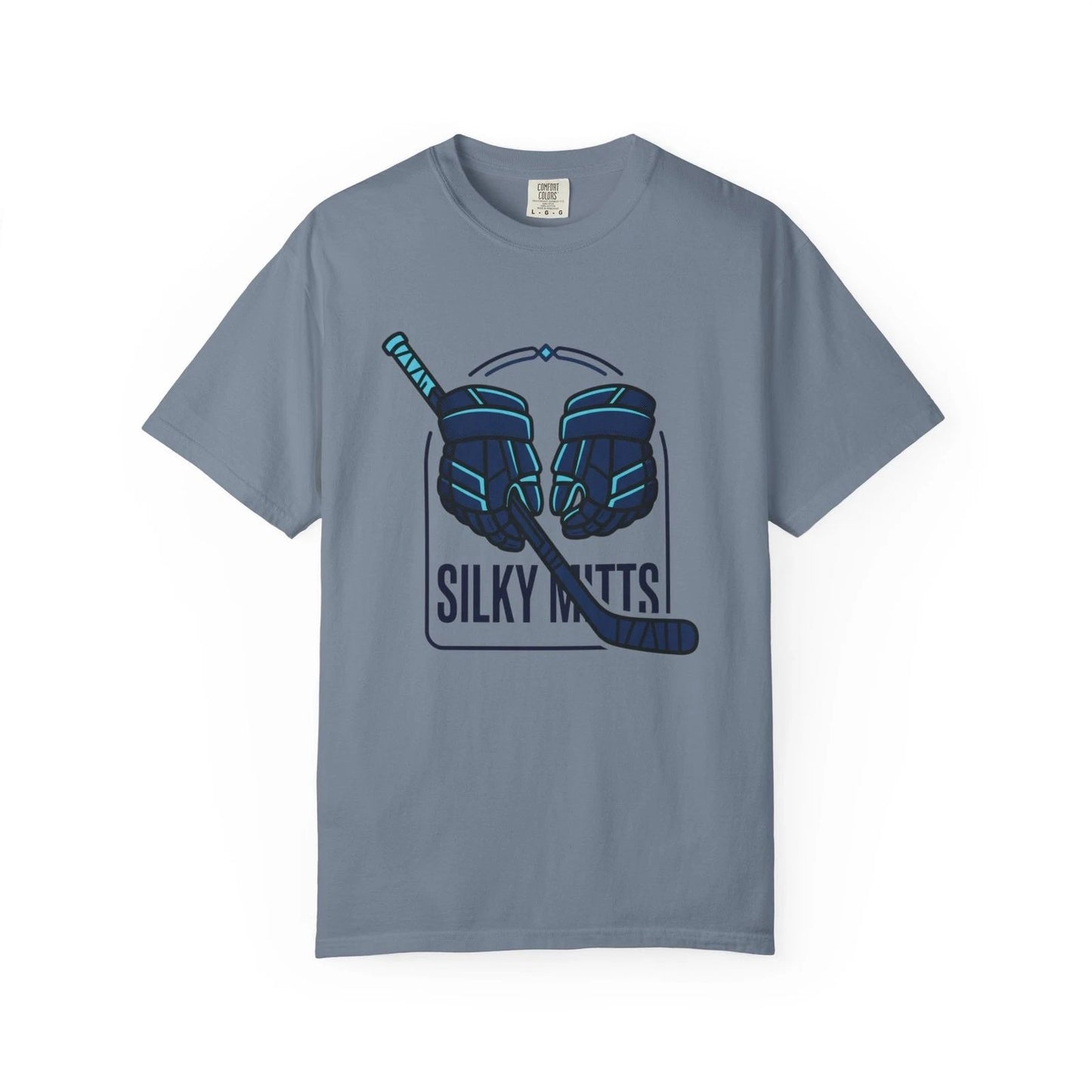 Hockey Shirt Silky Mitts Funny Hockey Player Tee - Adult Unisex Hockey Apparel