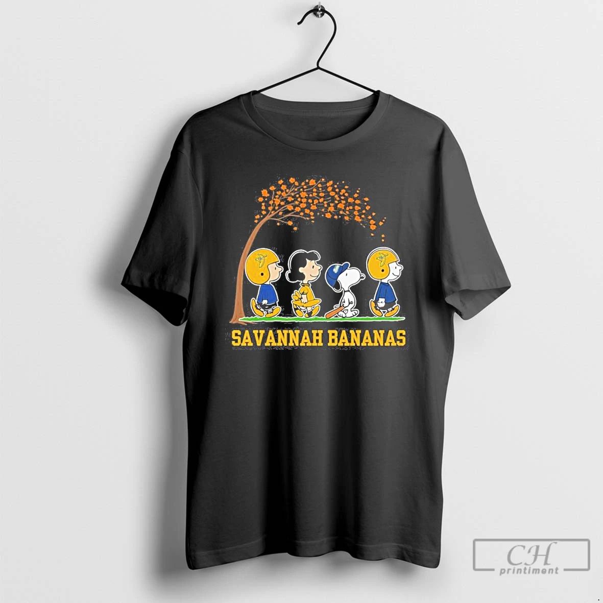 Classic The Peanuts Love Fall Savannah Bananas T Shirts