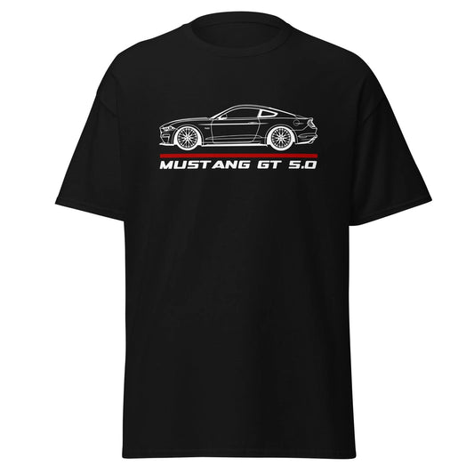 Premium T-Shirt For Ford Mustang GT 2020 Full Car Enthusiast Birthday Gift