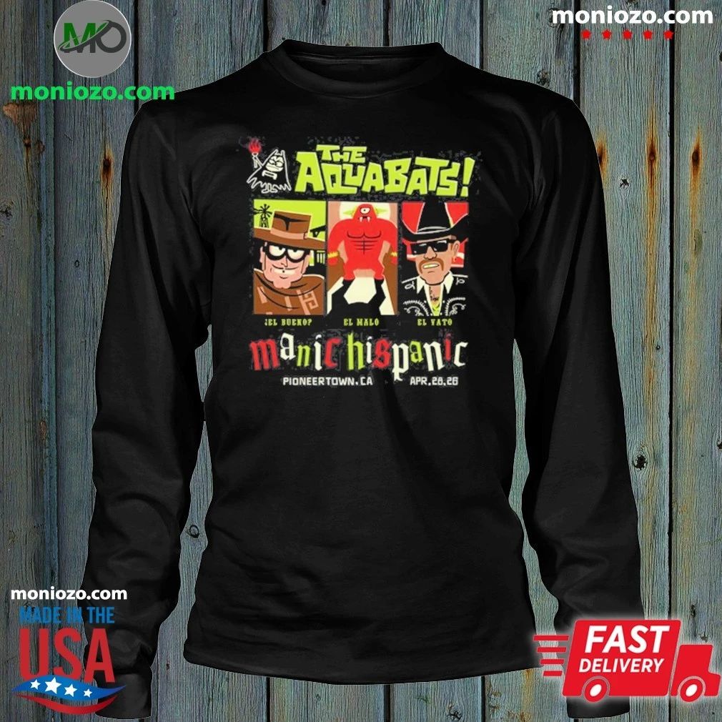 The Aquabats Pioneertown 04 28 2026 Tour Shirt
