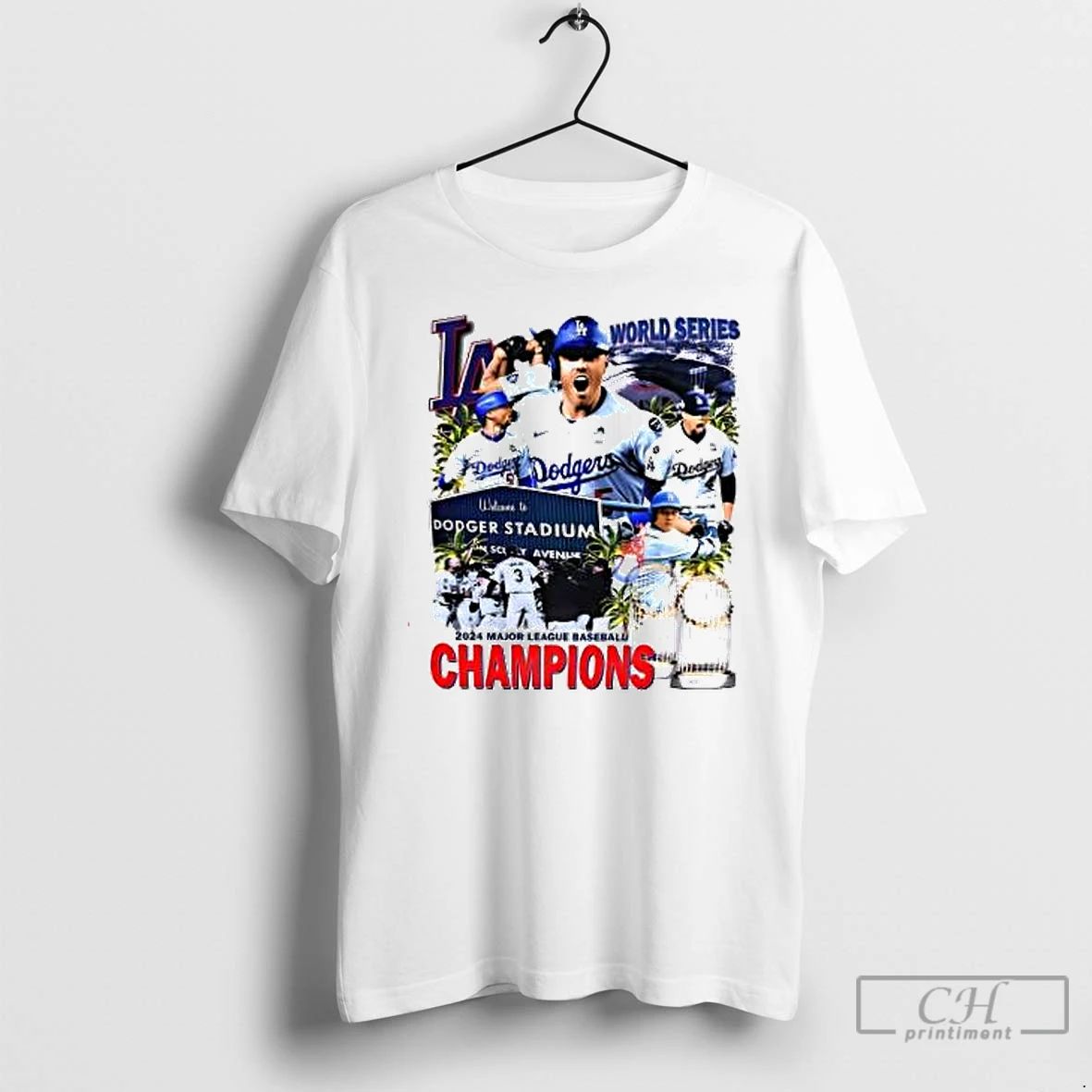 Premium La World Series 2024 Major League Baseball Champions Graphic T Shirts