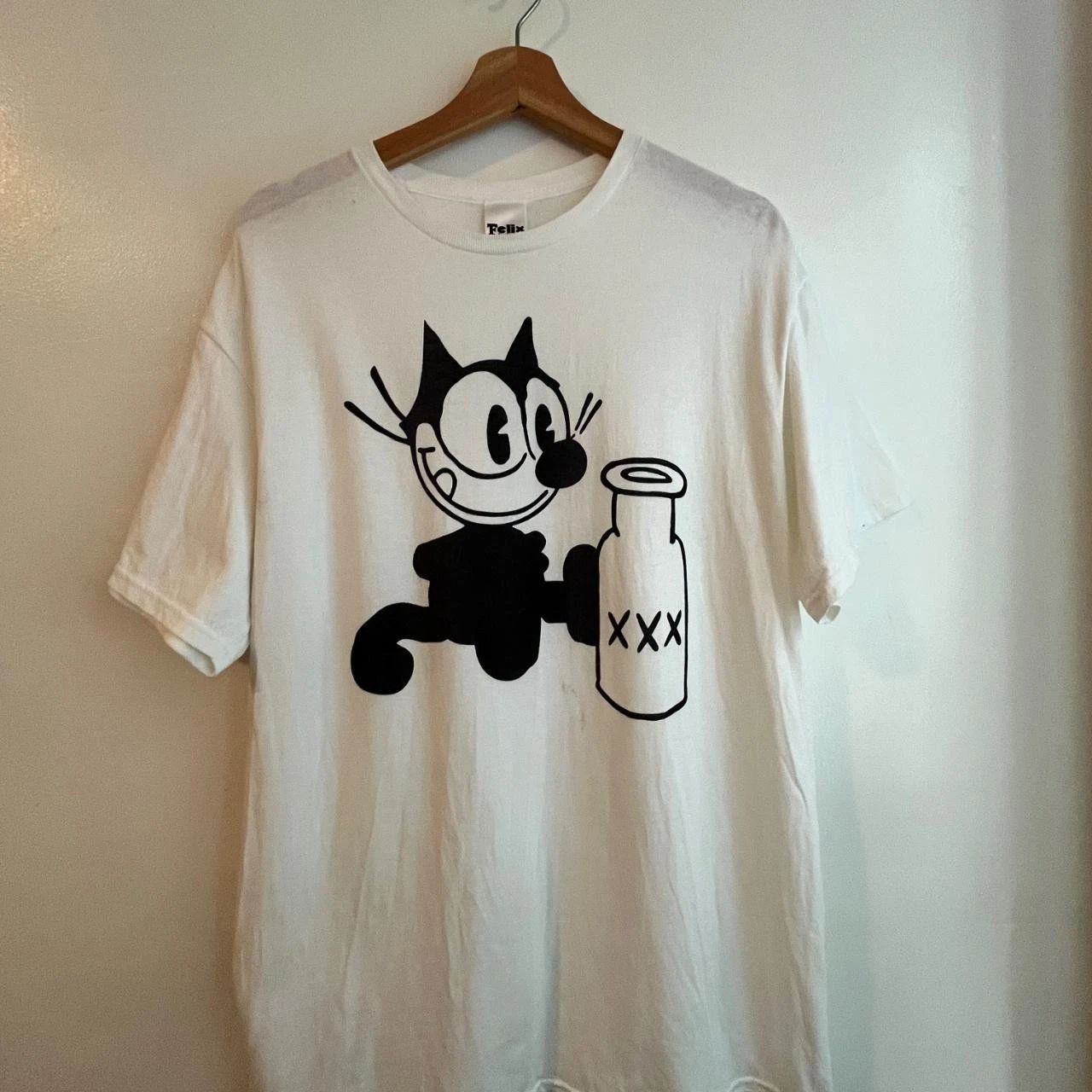 Felix the Cat Bimbo Character cartoon short sleeve shirt KV36503
