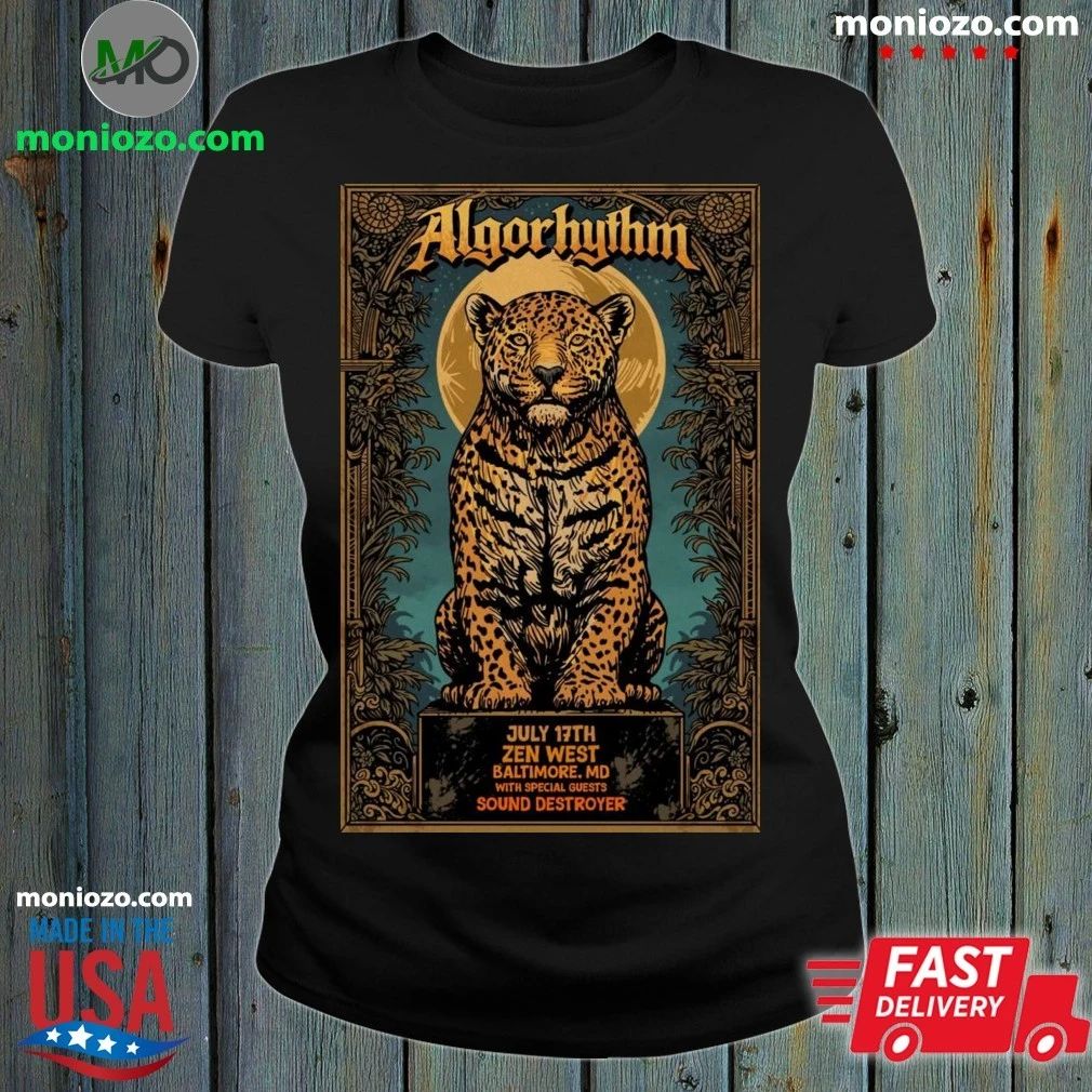 Poster Algorhythm At Sound Destroyer In Baltimore, MD On July 17, 2026 Shirt