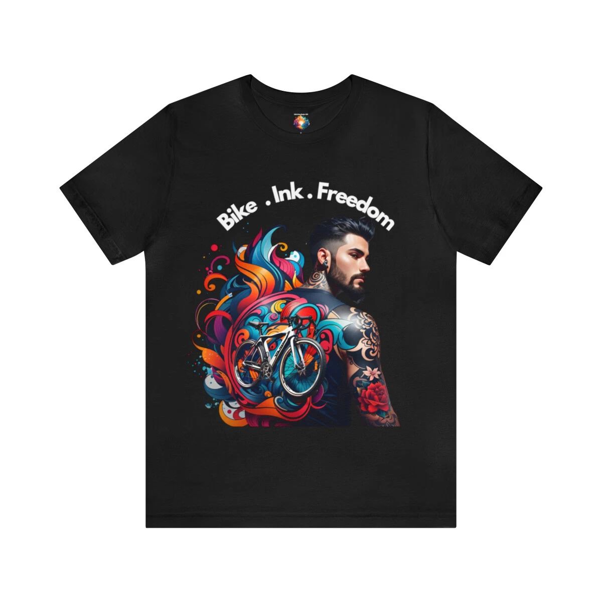 Men's Cycling T-Shirt - Stylish & Sustainable Bike Shirt | Bike . Ink . Freedom