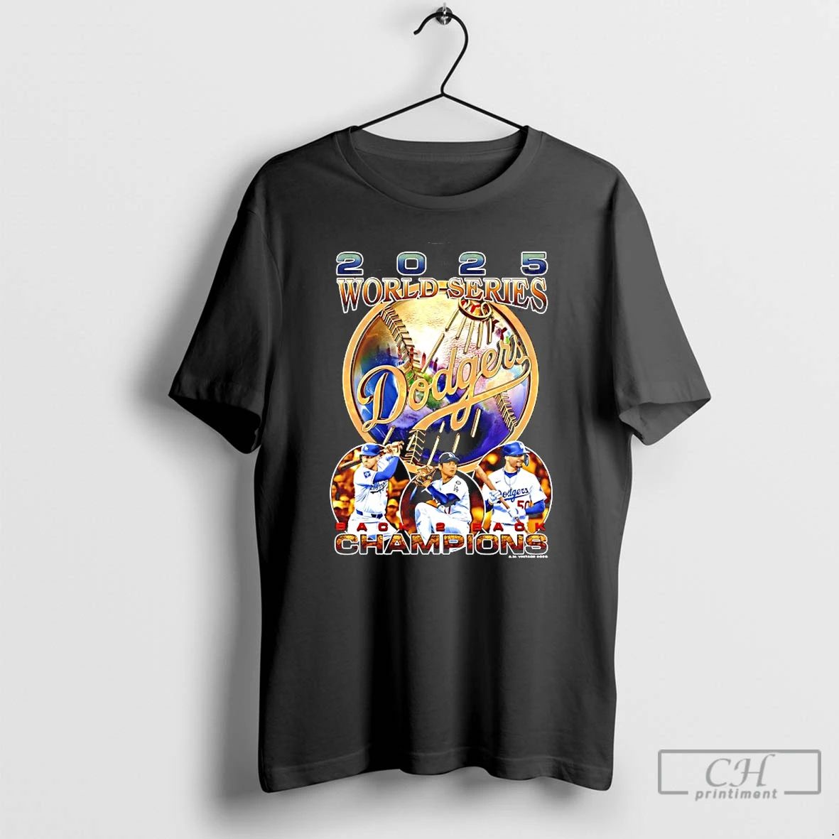 Classic Dodgers Back 2 Back 2025 World Series Champions 90s Vintage T Shirts